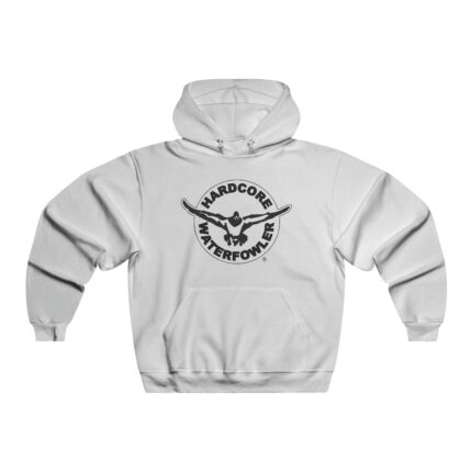 Hardcore Waterfowler - Black Logo - Hoodie